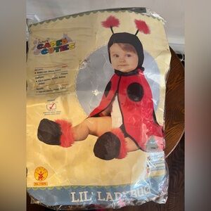 Rubie's Red and Black Ladybug Infant Costume